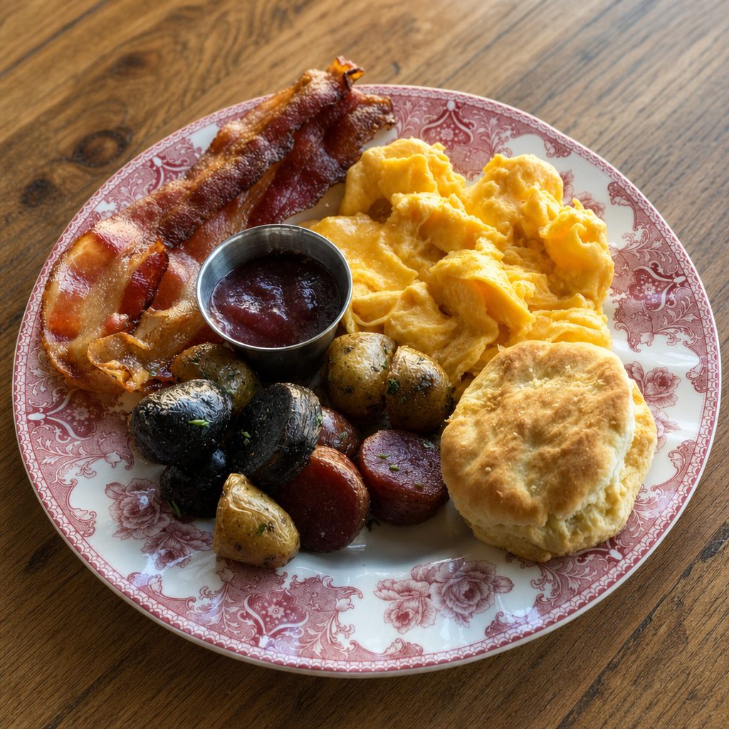 Breakfast Plate.