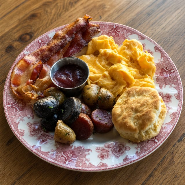 Breakfast Plate.