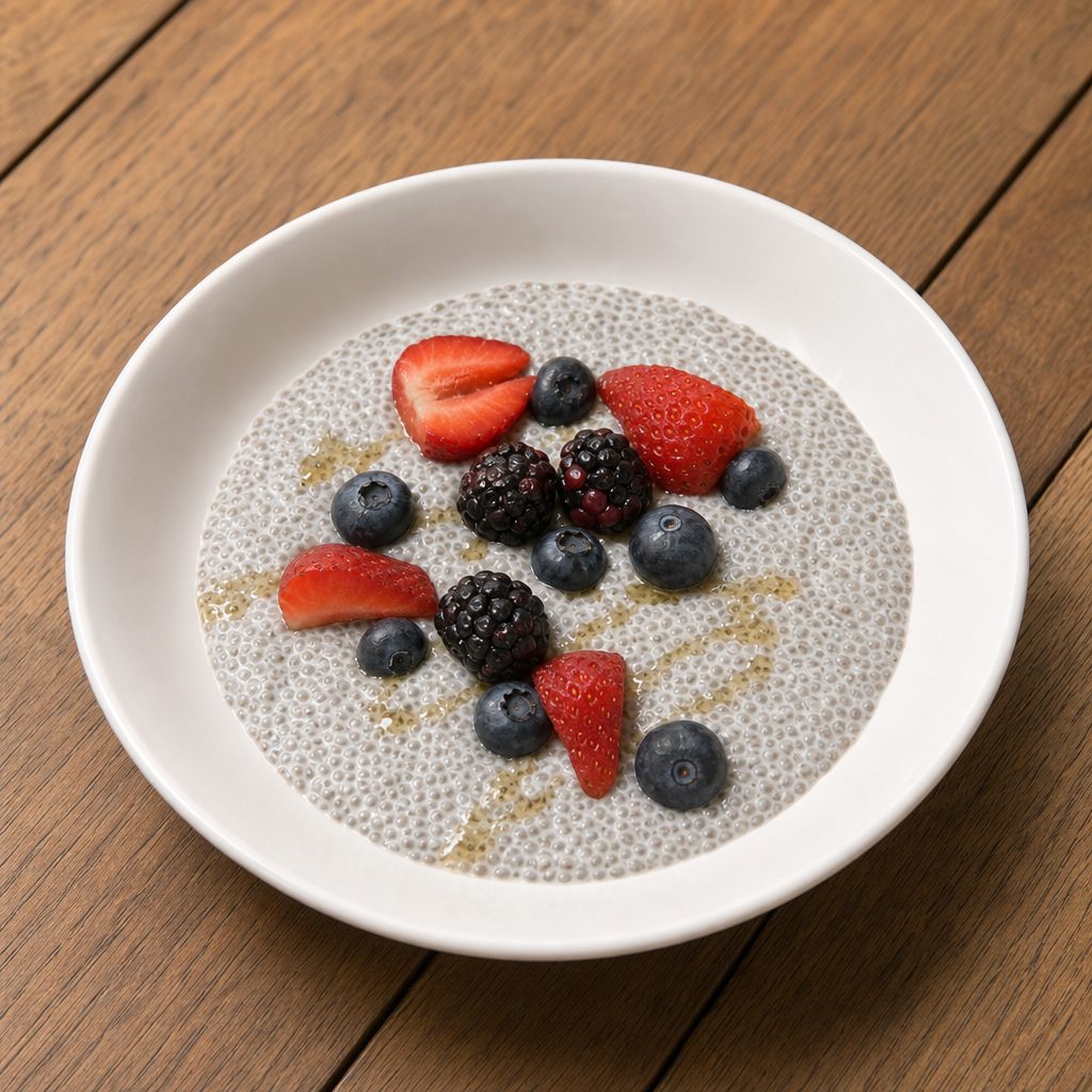 Chia Seed Pudding.