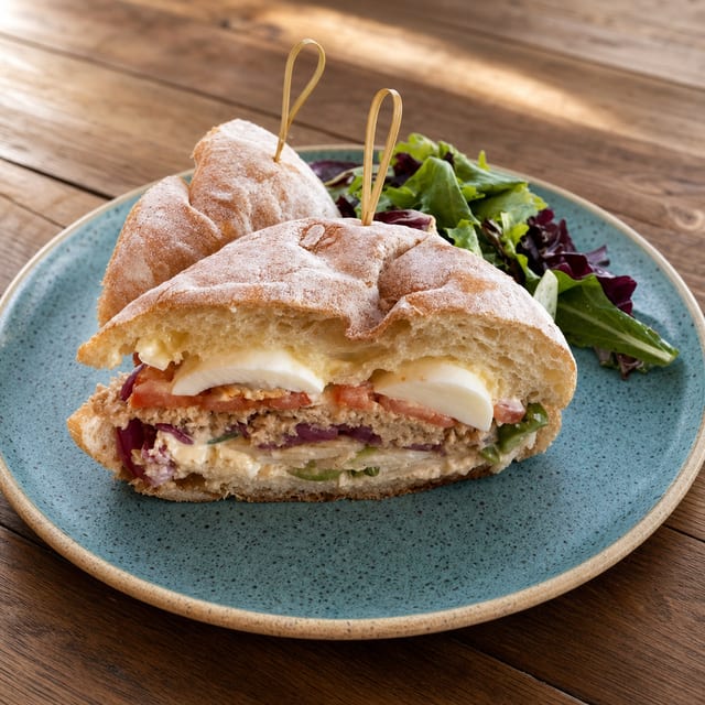 Le French Tuna Sandwich.