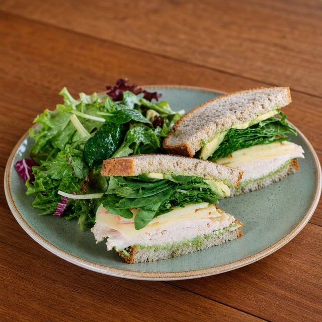 Turkey Avocado Sandwich.