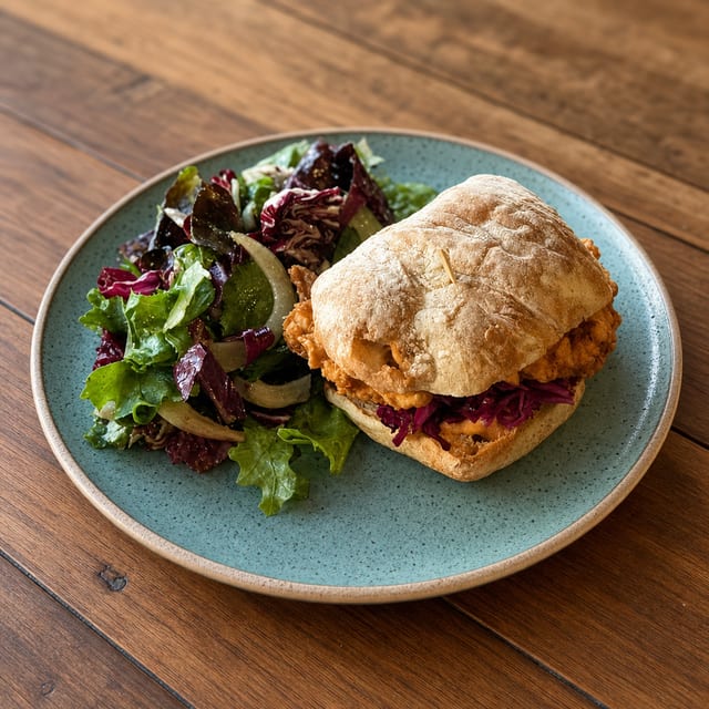 Fried Chicken Sandwich.