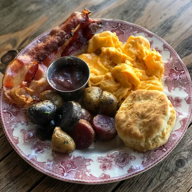 Breakfast Plate.