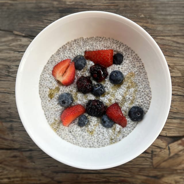 Chia Seed Pudding.
