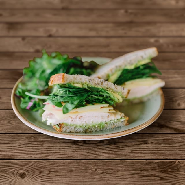 Turkey Avocado Sandwich.