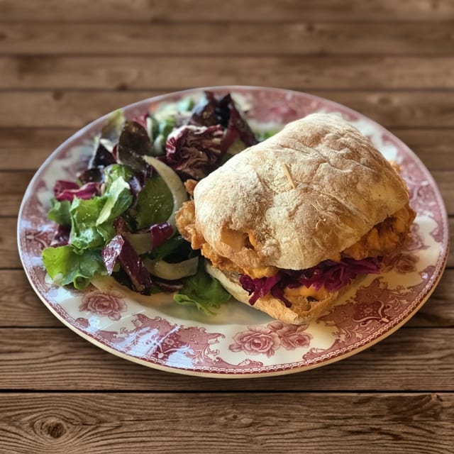 Fried Chicken Sandwich.