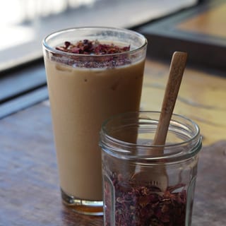 Rose Latte Iced